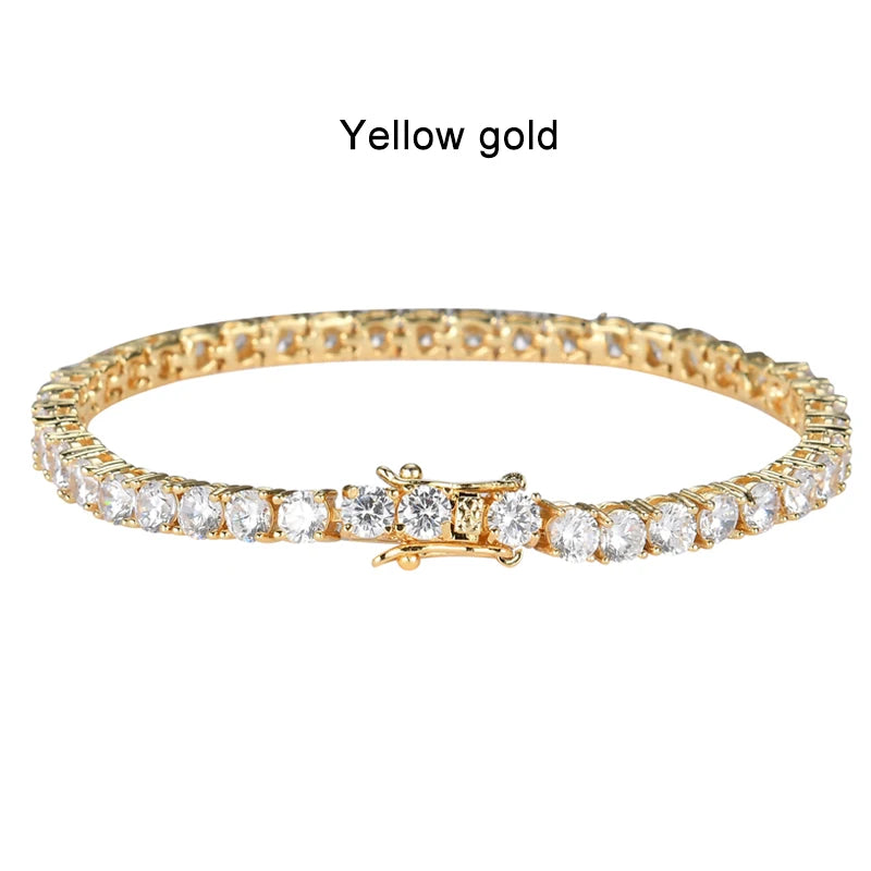 Armband Elin (tennisarmband 2 mm med gnistrande stenar)