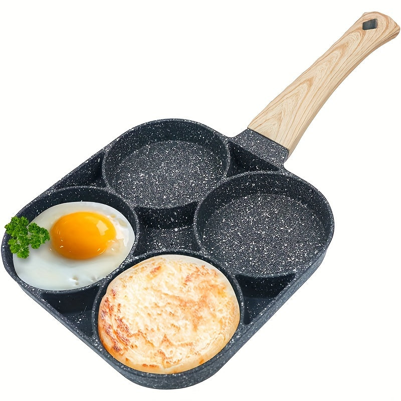 4-Håls Non-stick Stekpanna med Maifanstenbeläggning