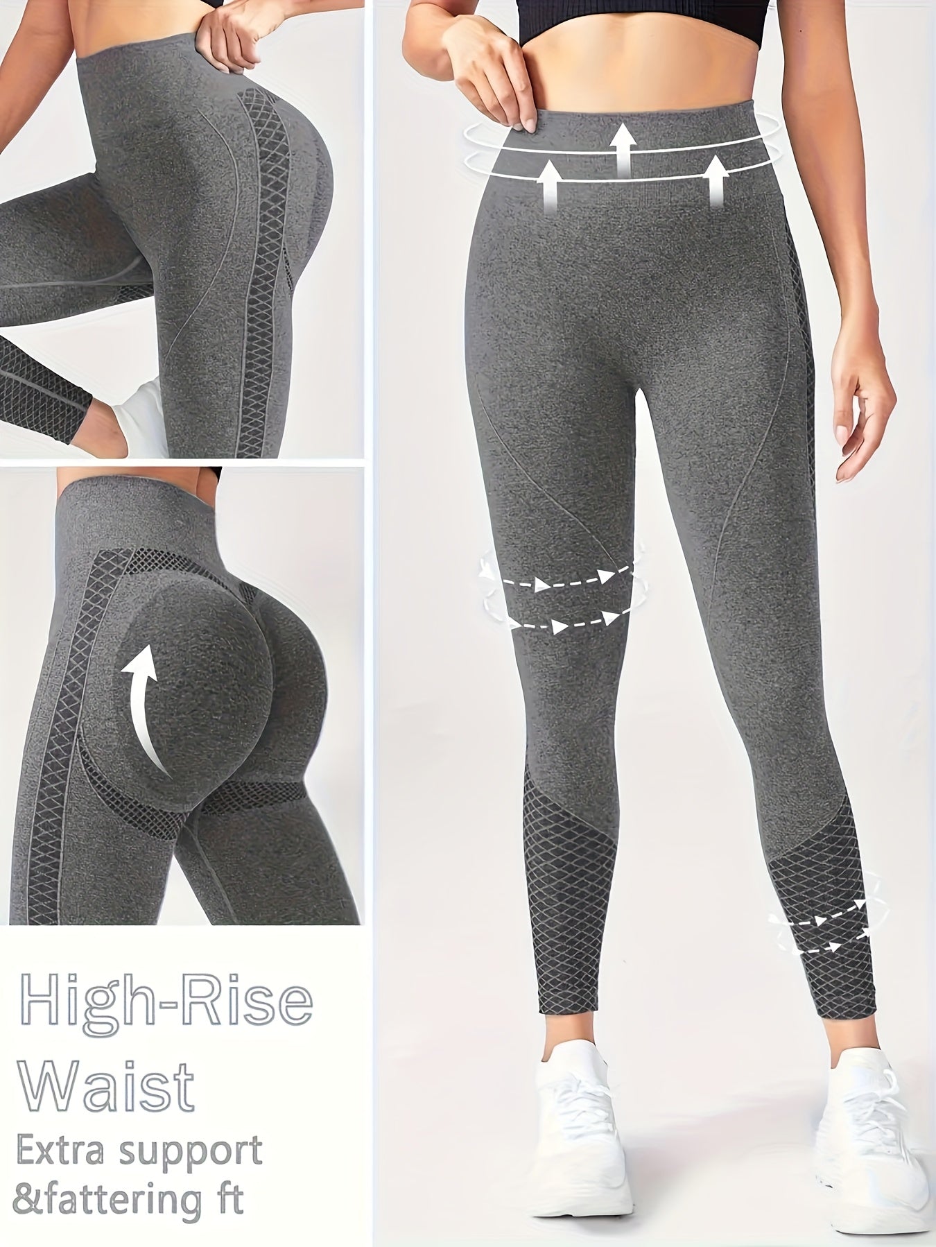 KompressionsLeggings™ – Tights med Magkontroll för Kvinnor