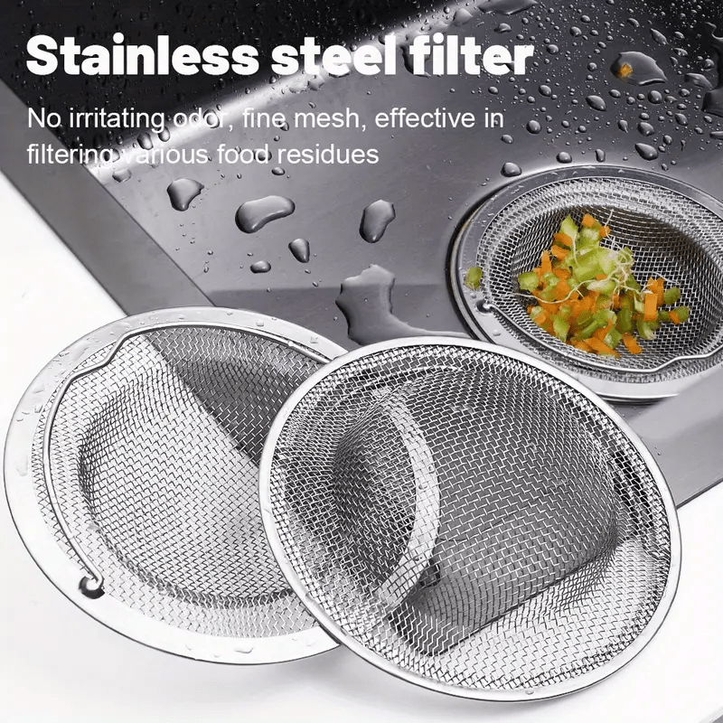 Stoppfritt – Silfilter för Diskhon (2-pack)
