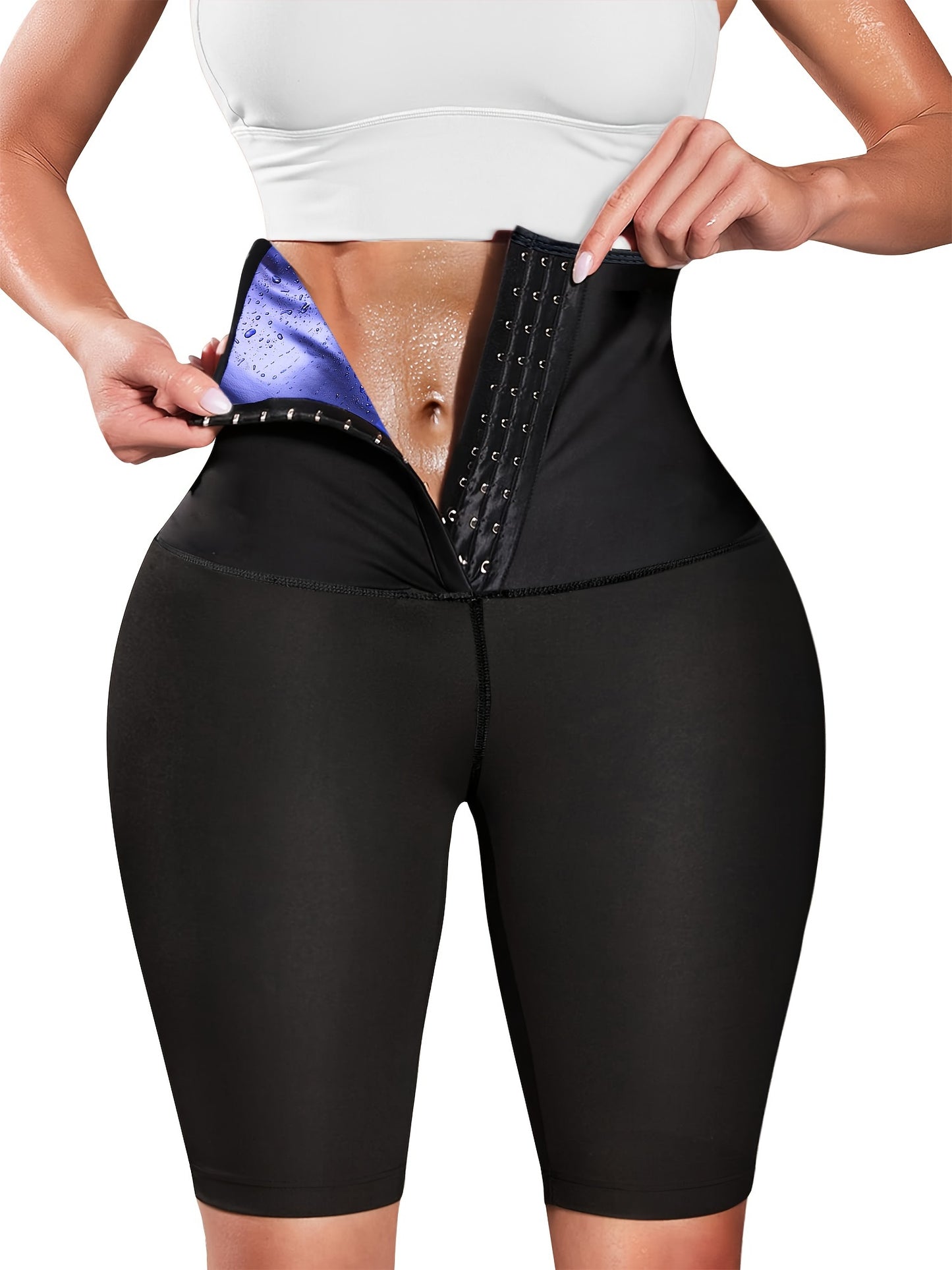 Svett Shorts™ – Tights med Midjetränare och Magkontroll