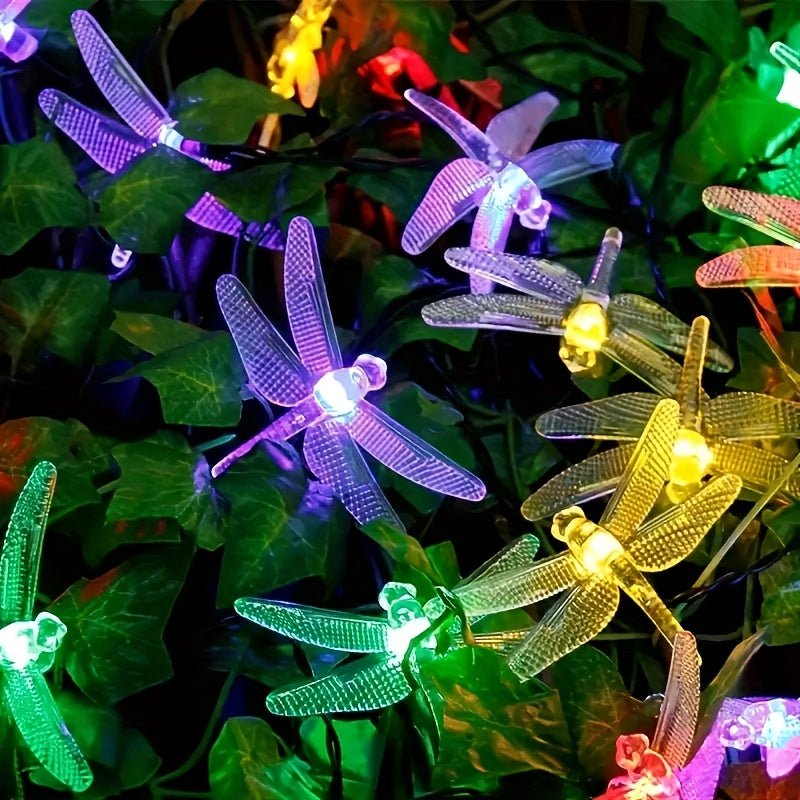 FjärilsLjusslinga™ – Solcellsljusslinga med 20 LED