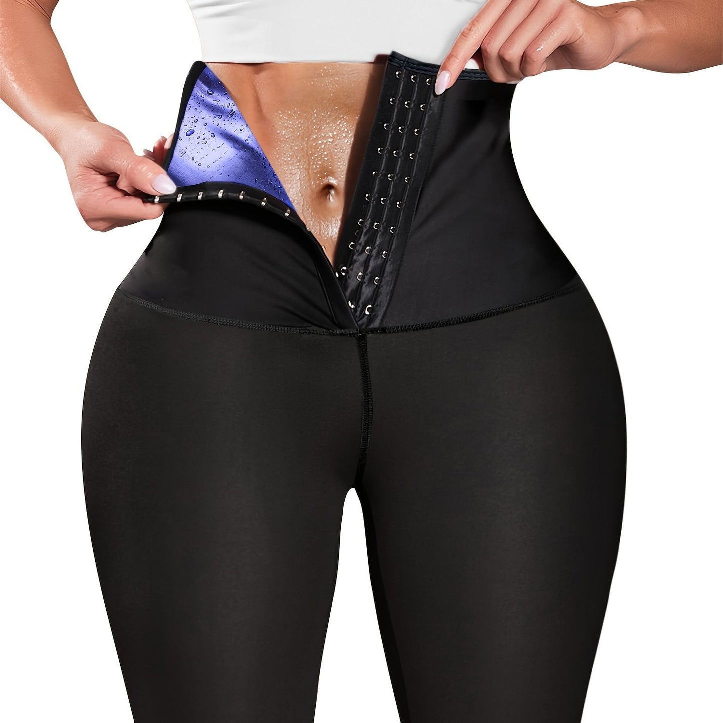 Svett Shorts™ – Tights med Midjetränare och Magkontroll