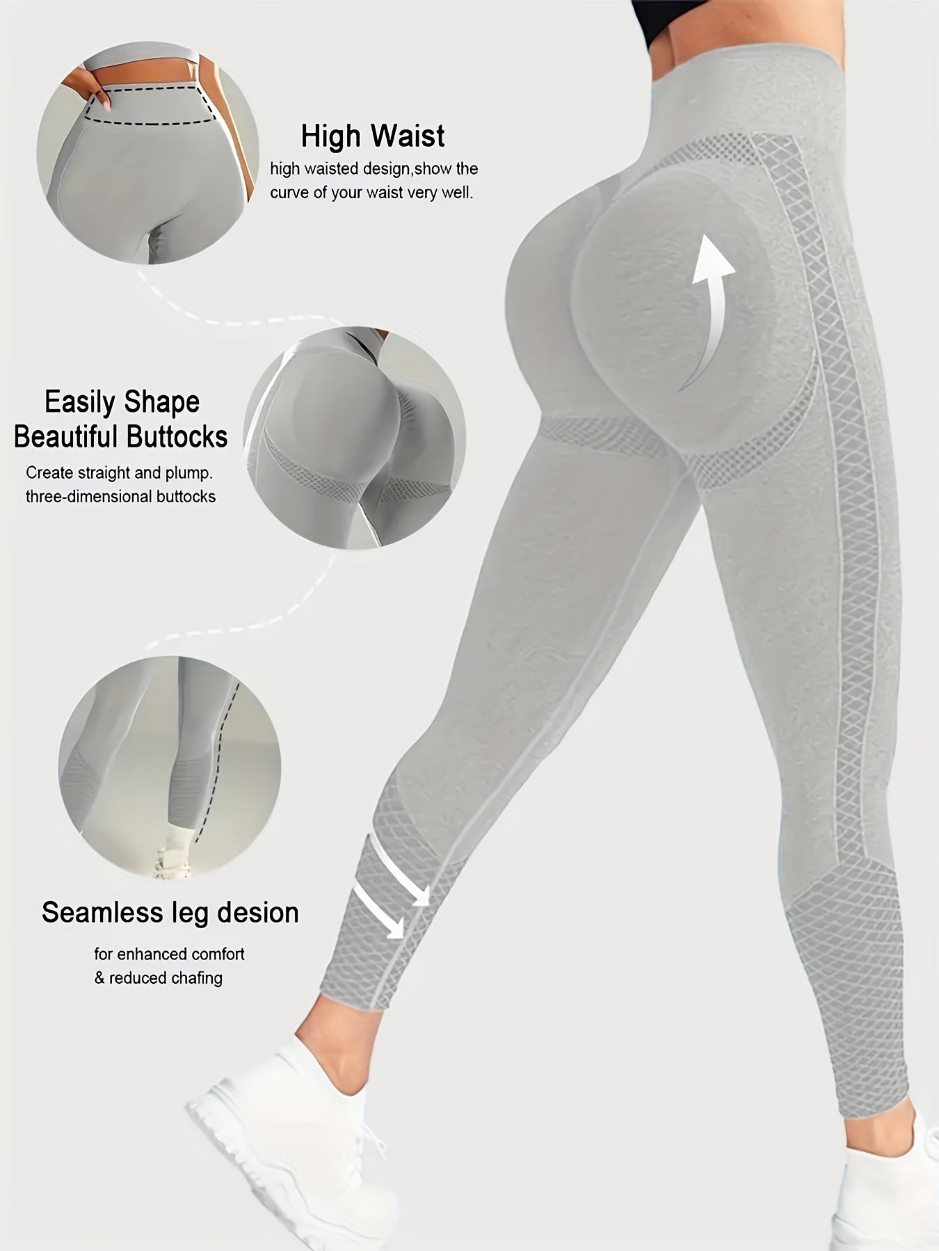 KompressionsLeggings™ – Tights med Magkontroll för Kvinnor
