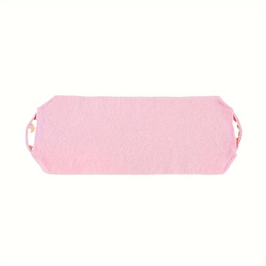 1-Pack Lång Ryggskrubbhandduk, Färgglad och Mild