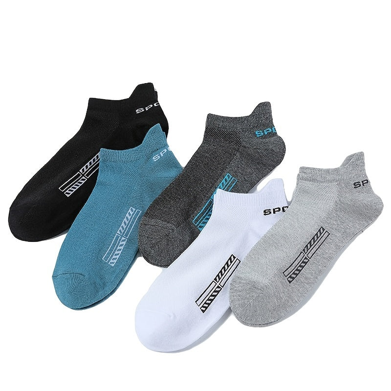 10-pack Låga Sportstrumpor – Unisex & Andas