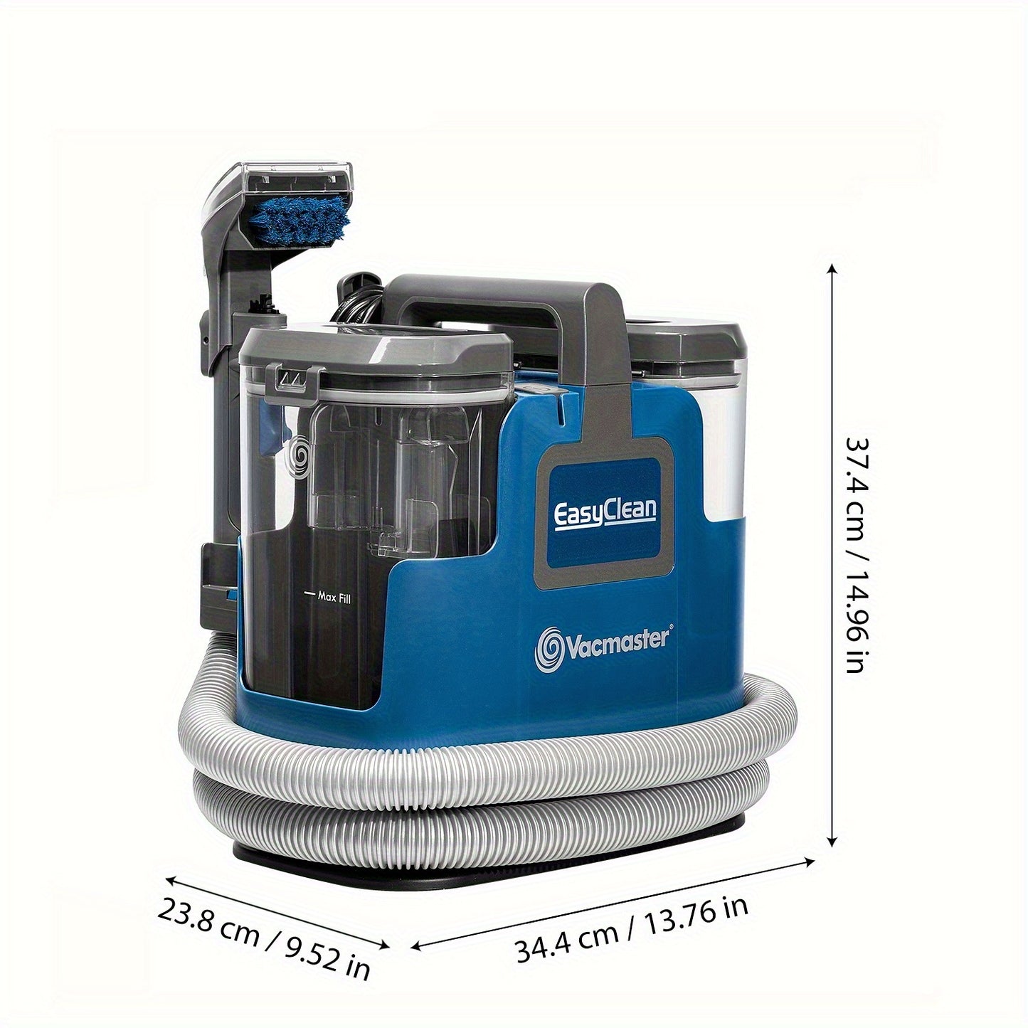 Fläckborttagare EasyClean – kompakt matt- & möbelrengörare 500W