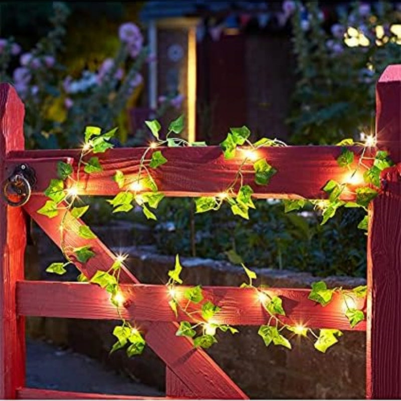 IvyLjusSol™ – 50/100 LED Solcellslinga för Trädgård