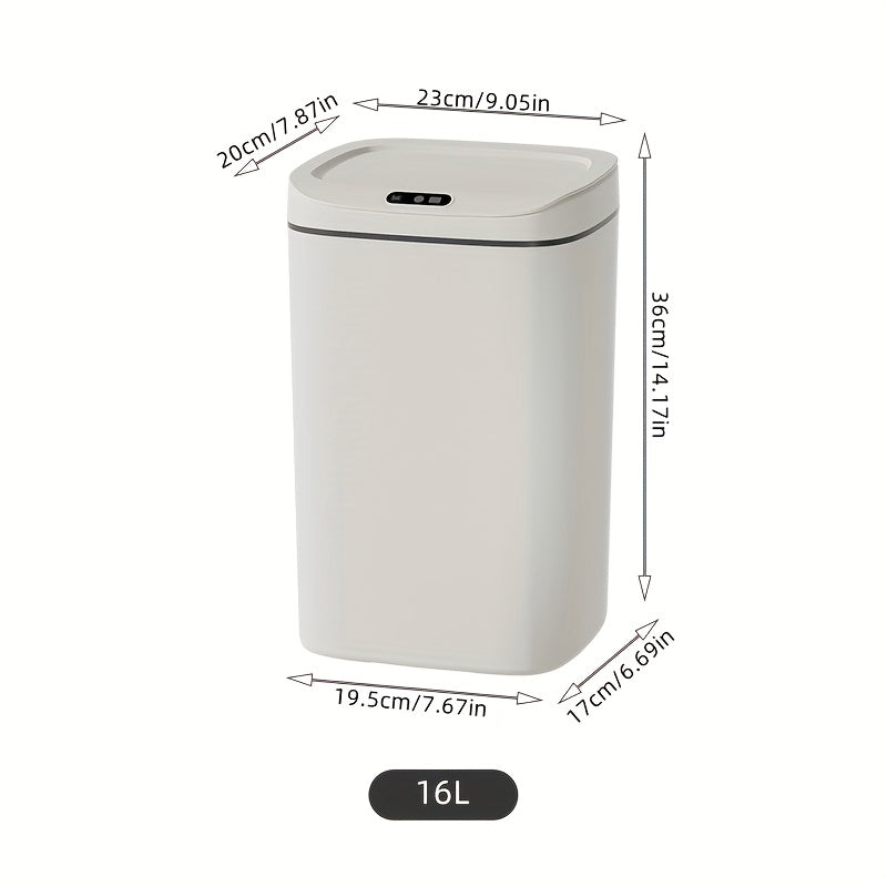 Smart Soptunna med Tyst Stängning – Luktfri & Batteridriven