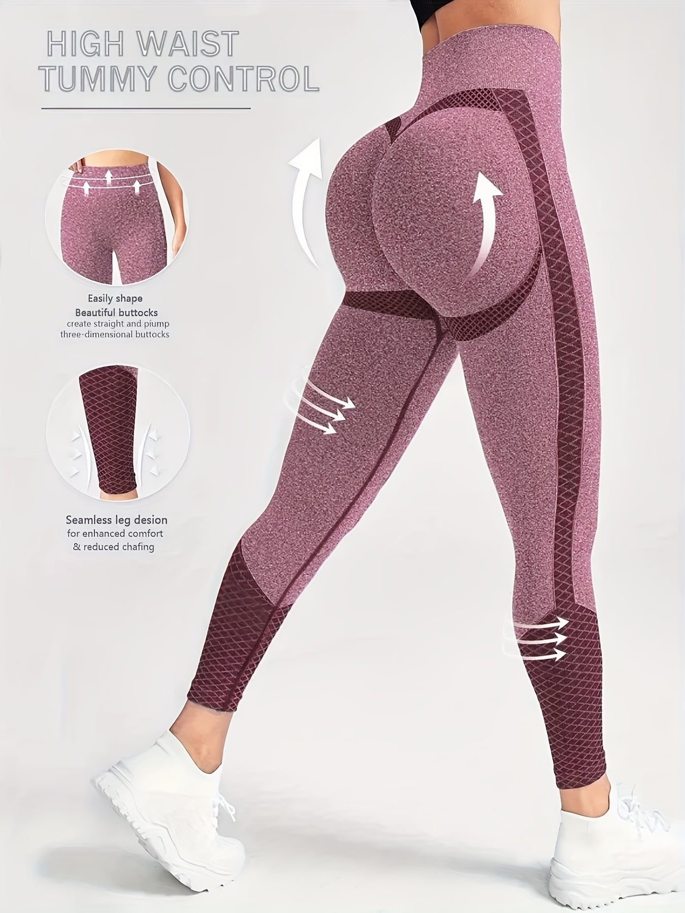 KompressionsLeggings™ – Tights med Magkontroll för Kvinnor