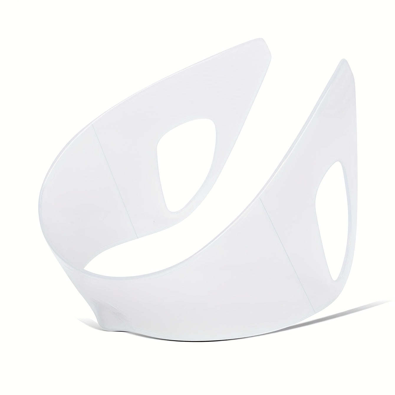 Y2K futuristiska glasögon – oversized skölddesign