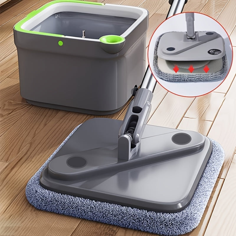 MoppDuk – Tvättbar refillduk för fyrkantig golvmopp