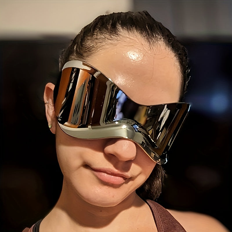 Y2K retro glasögon – stora modeglasögon
