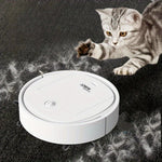 Robotdammsugare för djurhår – USB uppladdningsbar städrobot för hemmet