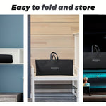 XL isbad tunna – portabel hopfällbar kallvattenbad för återhämtning