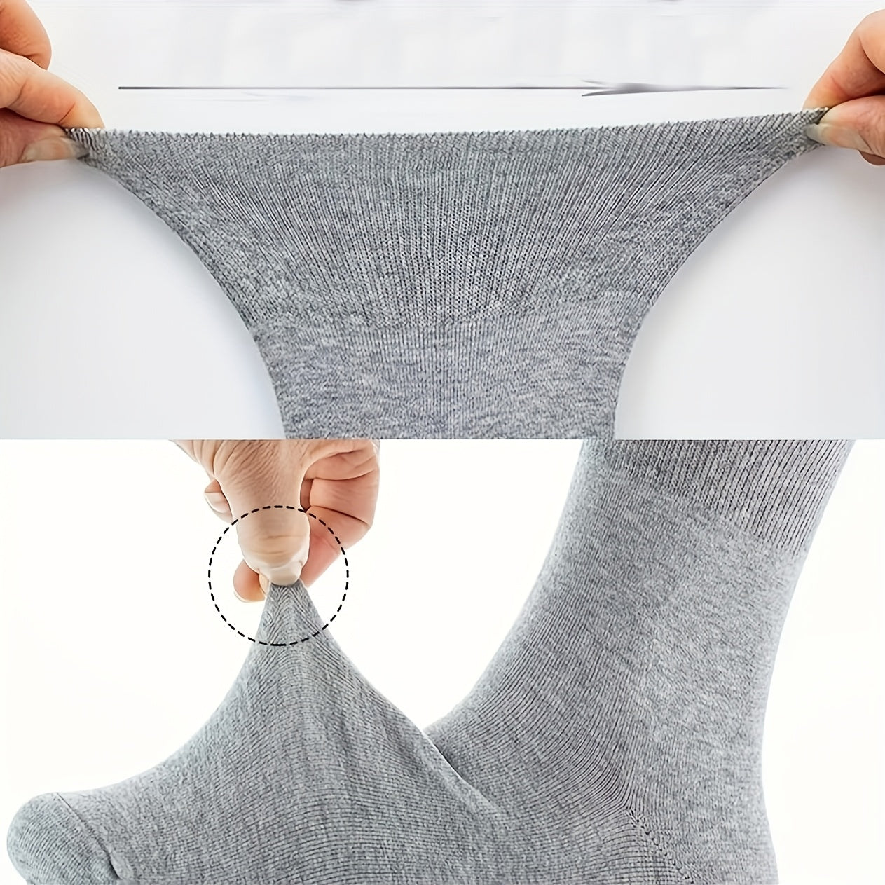 SeniorVän – 10 par diabetikerstrumpor utan tryck