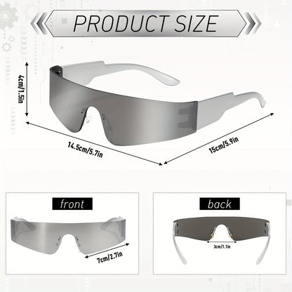 Futuristiska glasögon – techno & alien design