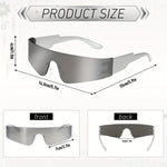 Futuristiska glasögon – techno & alien design