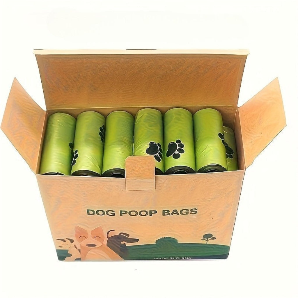 540/210-pack Hundbajspåsar med Söt Tassdesign