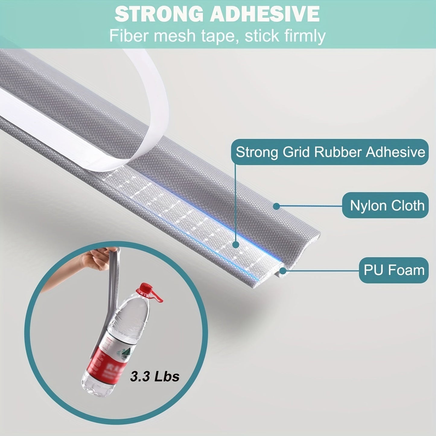 DragStop™ – Självhäftande Isoleringslist