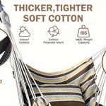 Hängmatta Stol med Kuddar och Canvas Förvaring