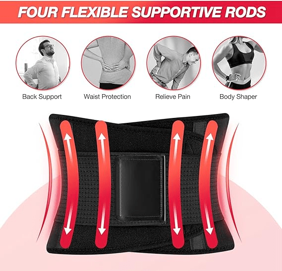 FormBälte™ – Justerbart Midjebälte för Viktkontroll & Stöd