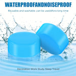 TystPlug – Formbara öronproppar i silikon (12-pack)