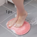 Multifunktionell Badborste med Fotmatta – Massage