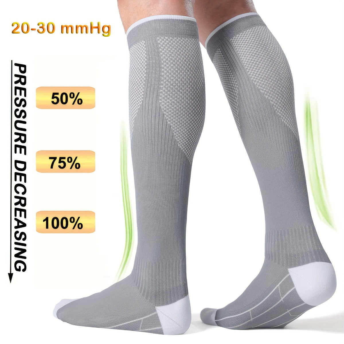 KompressionsStrumpor™ – Unisex Knästrumpor för Sport & Resa