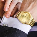 Klocka Anders (automatisk herrklocka med kalender & transparent baksida)