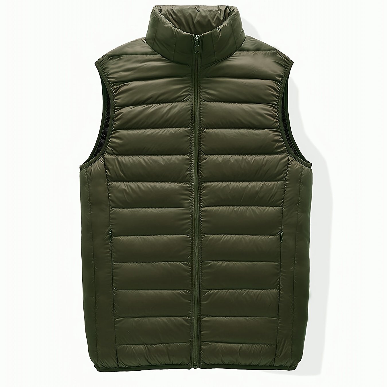 Lättviktsjacka herr – ståkrage & zip-up design för vår/höst