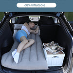 Uppblåsbar Bilmadrass – Resesäng med Kuddar för Camping & Bil