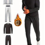 Svett Set™ – 2-delat Träningsset med Långärmat & Byxor