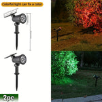 SolarSpotLights™ – 2-pack RGB LED Solspotlights Utomhus