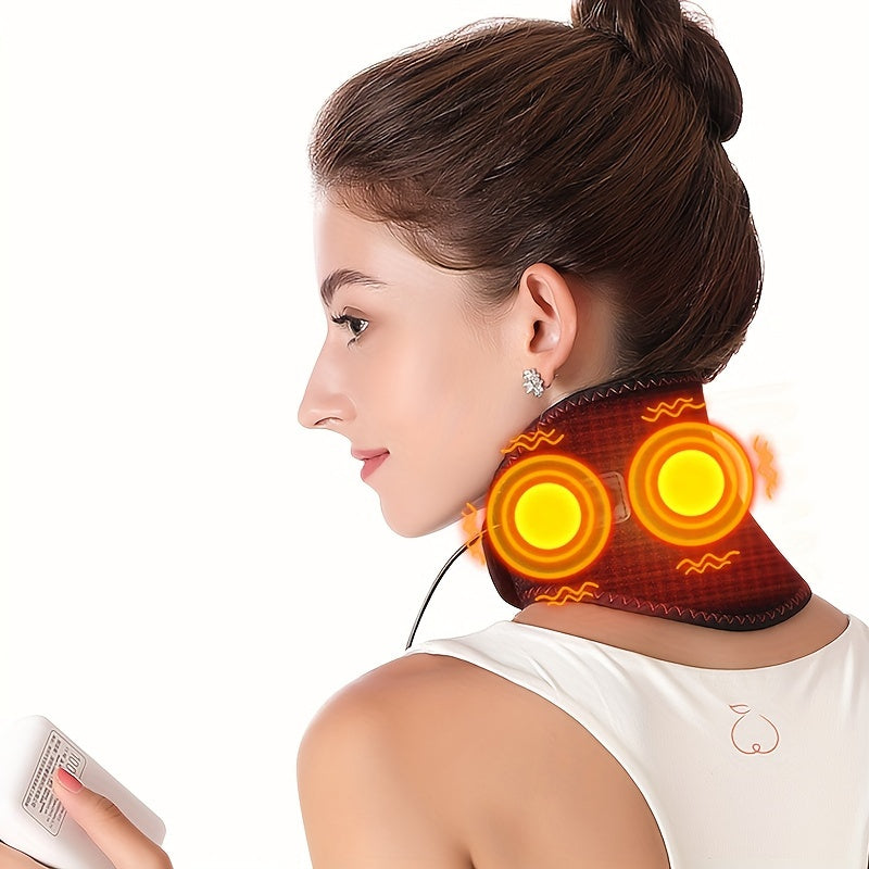 SmartNacke™ – Nackstöd med Värme, Massage & Timer (USB)