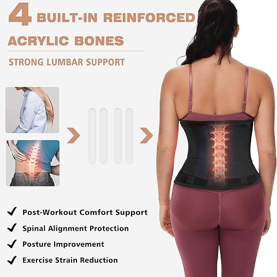 FormBälte™ – Justerbart Midjebälte för Viktkontroll & Stöd