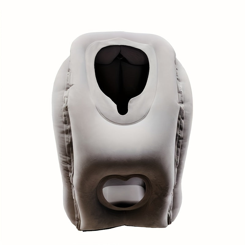 Ilmatäytteinen matkatyyny niskatuella 