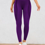 Höga Träningstights med Push-Up Effekt – Perfekta för Gym & Yoga