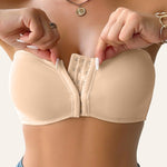 BH utan axelband – sömlös dam-bh med framknäppning