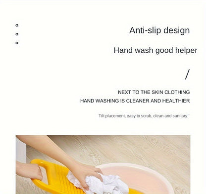 Bärbar Handtvättbräda, Plast, Ingen El Behövs