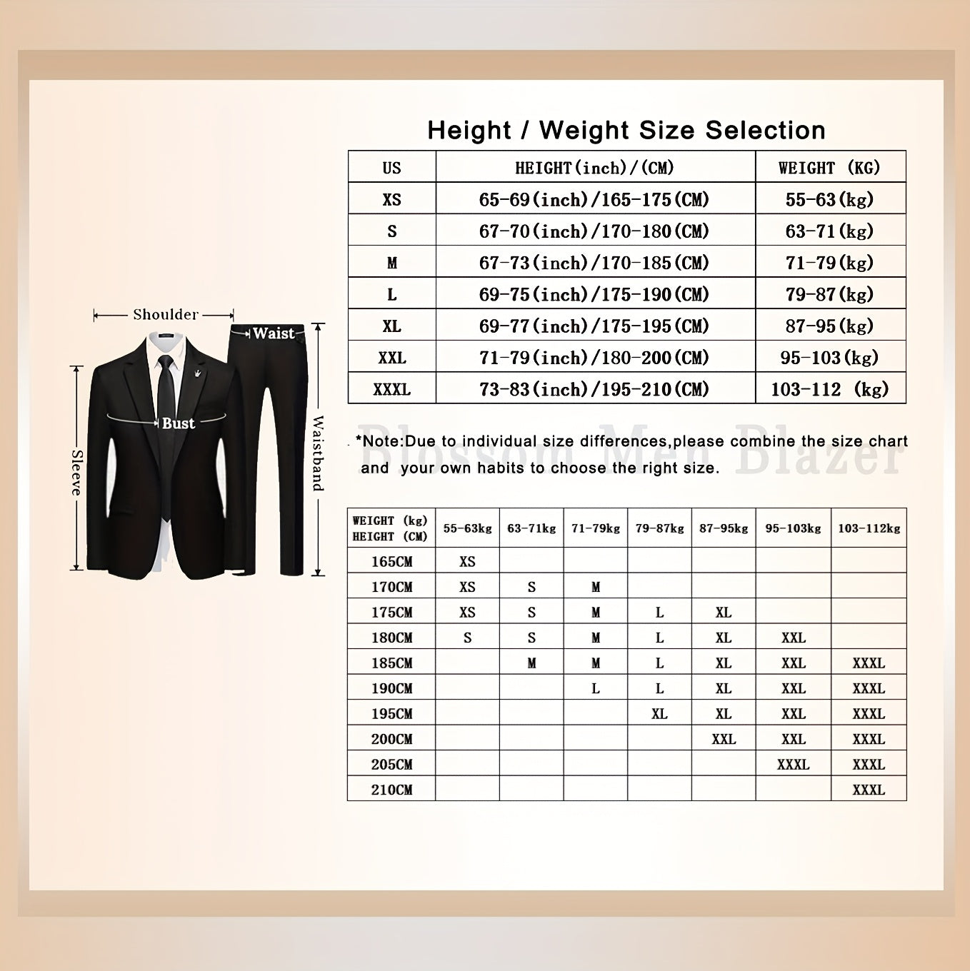 ElegantSuit™ – Miesten puku, takki ja housut