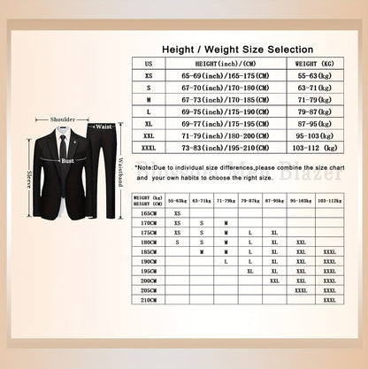 ElegantSuit™ – Miesten puku, takki ja housut