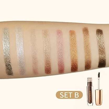 Skimra  – 8 färger Flytande Ögonskugga