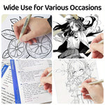 PrecisionArt™ – Fineliner Set med Svart Bläck