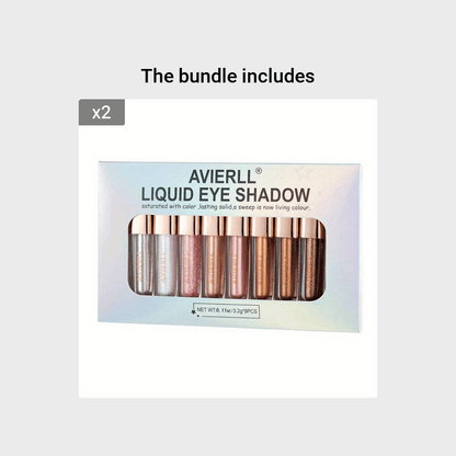 Skimra  – 8 färger Flytande Ögonskugga