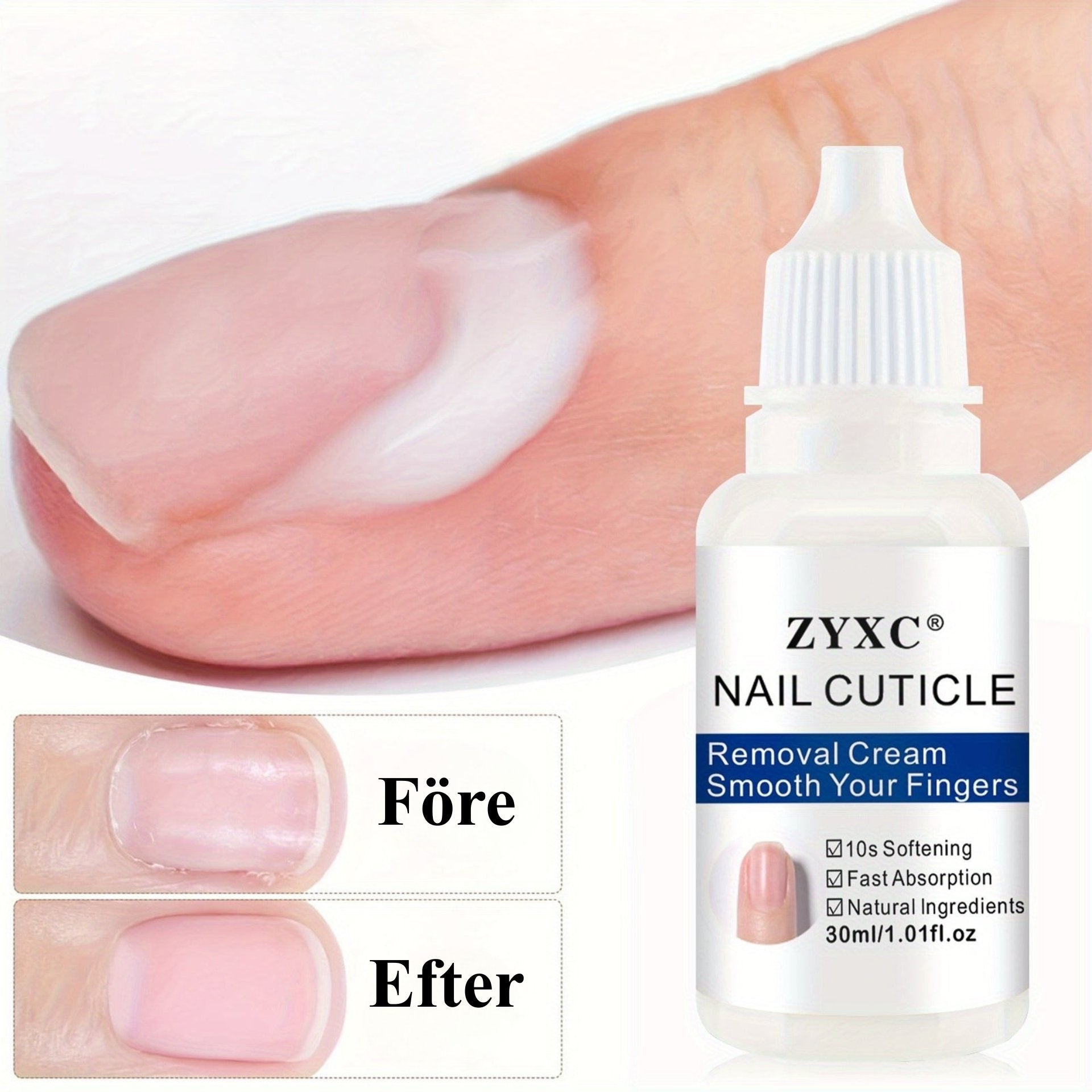 NagelMjuk – Snabbverkande nagelbandskräm med sheasmör