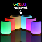 Färglampa™ – Bärbar Trädgårdslampa med Fjärr & Touch