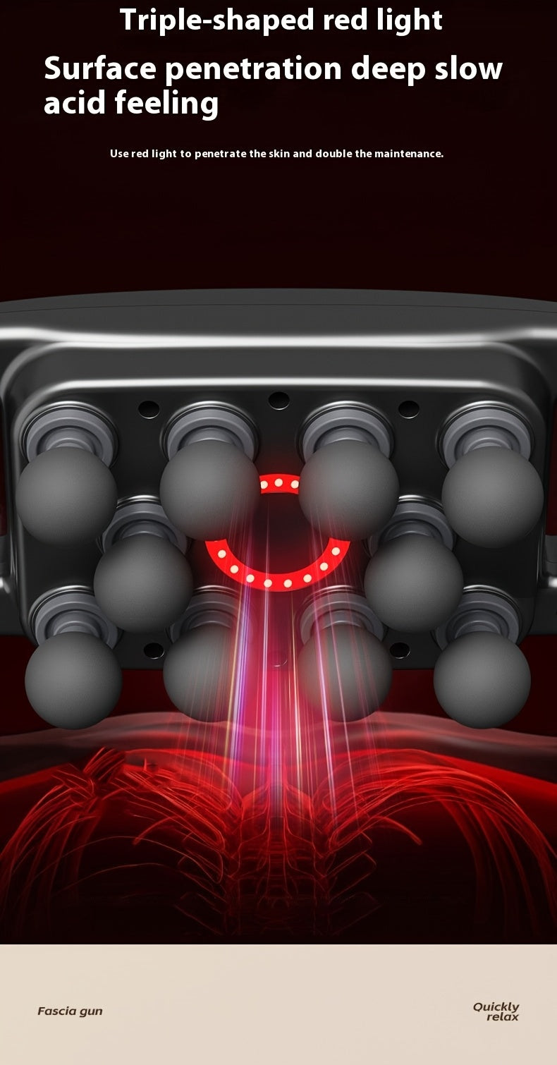 MassagePistolen™ – Kraftfull Massagepistol med 10 Munstycken