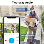 WiFi Kamera med Rörelse & Tvåvägsradio