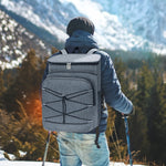 Isolerad Ryggsäck för Lunch och Dryck